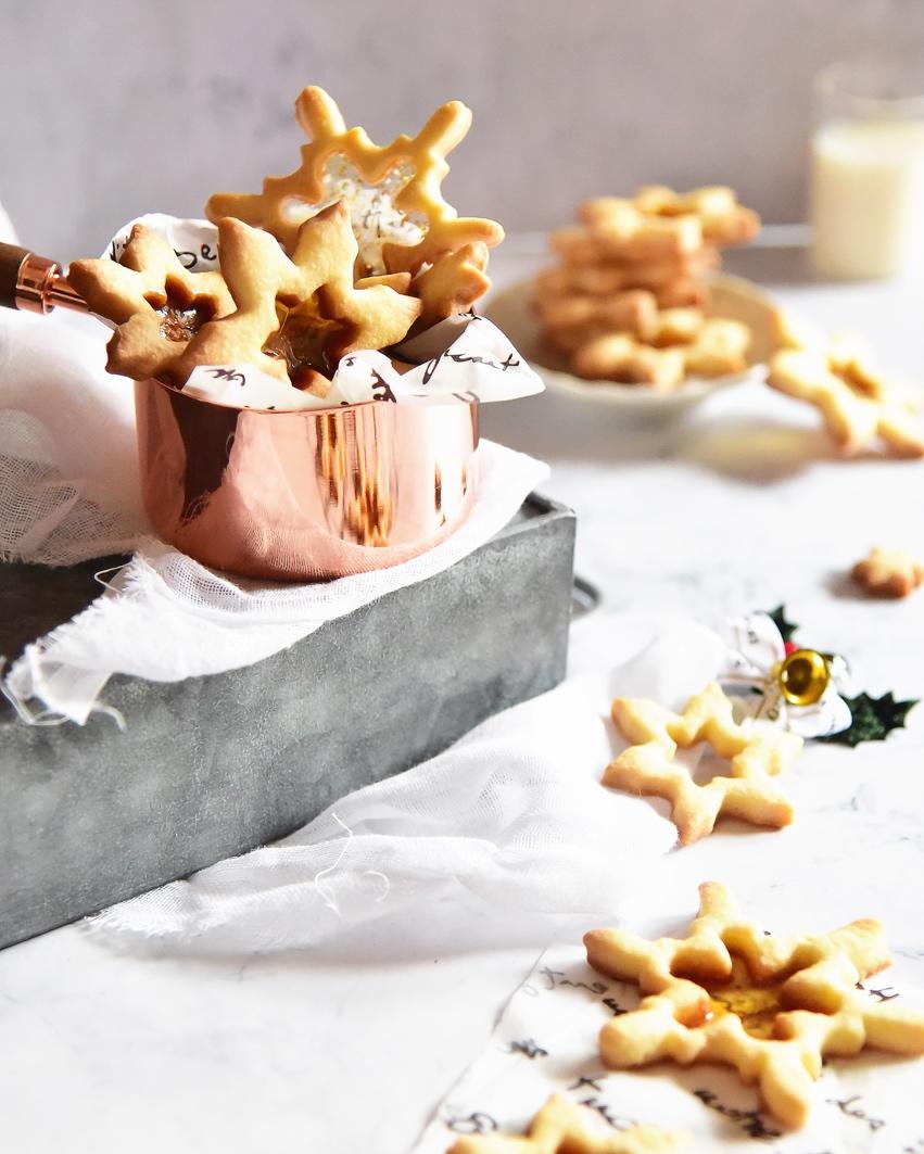 雪花玻璃糖饼干 － 北鼎烤箱食谱