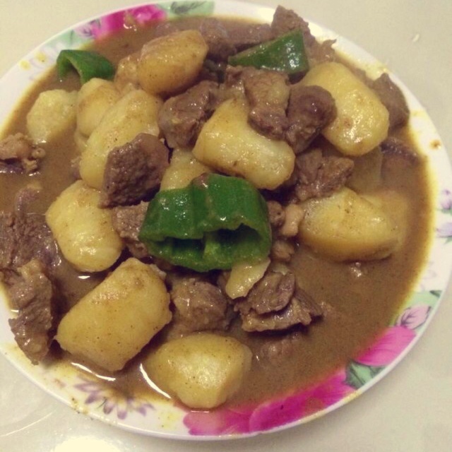 咖喱土豆牛肉