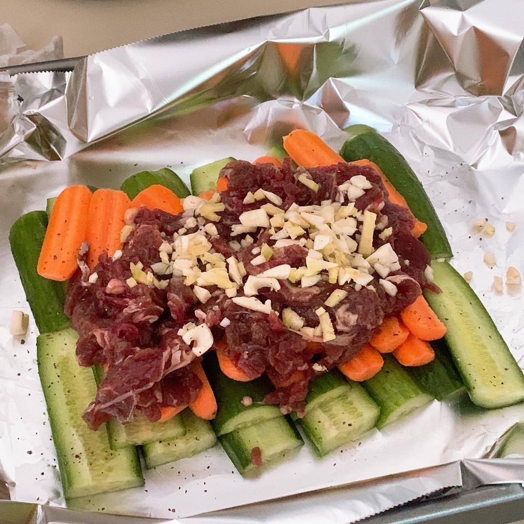 锡纸烤牛肉