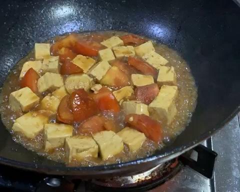 西红柿烧豆腐