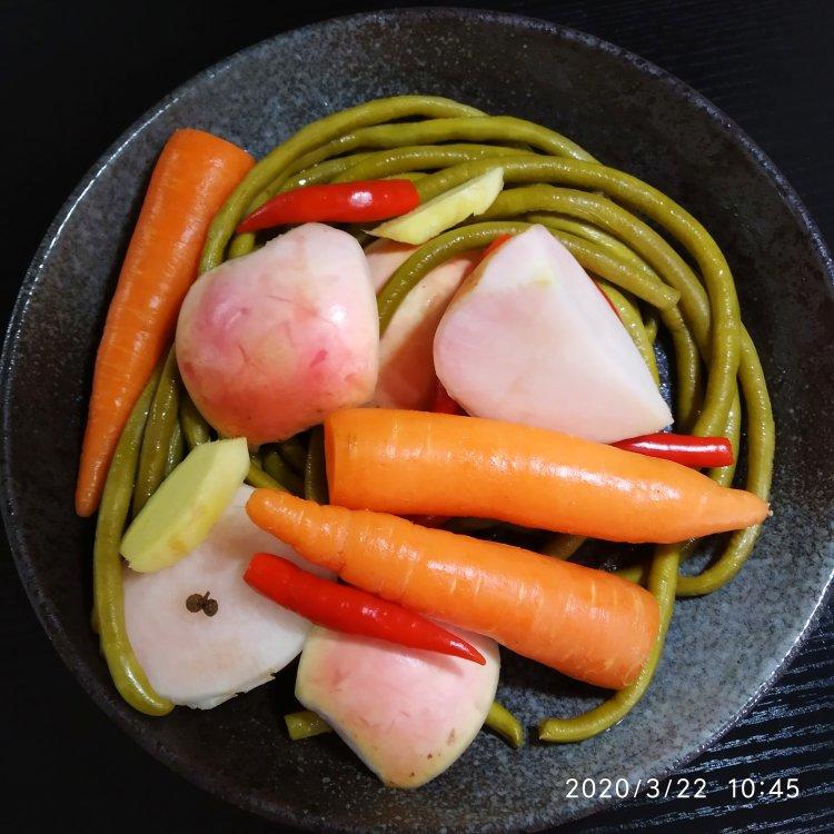 不易坏的四川泡菜（生水版）