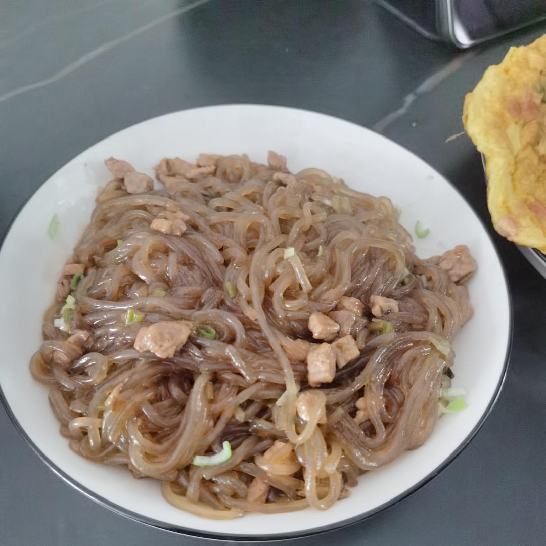 蚂蚁上树(肉末炒粉丝)超下饭‼️十分钟搞定