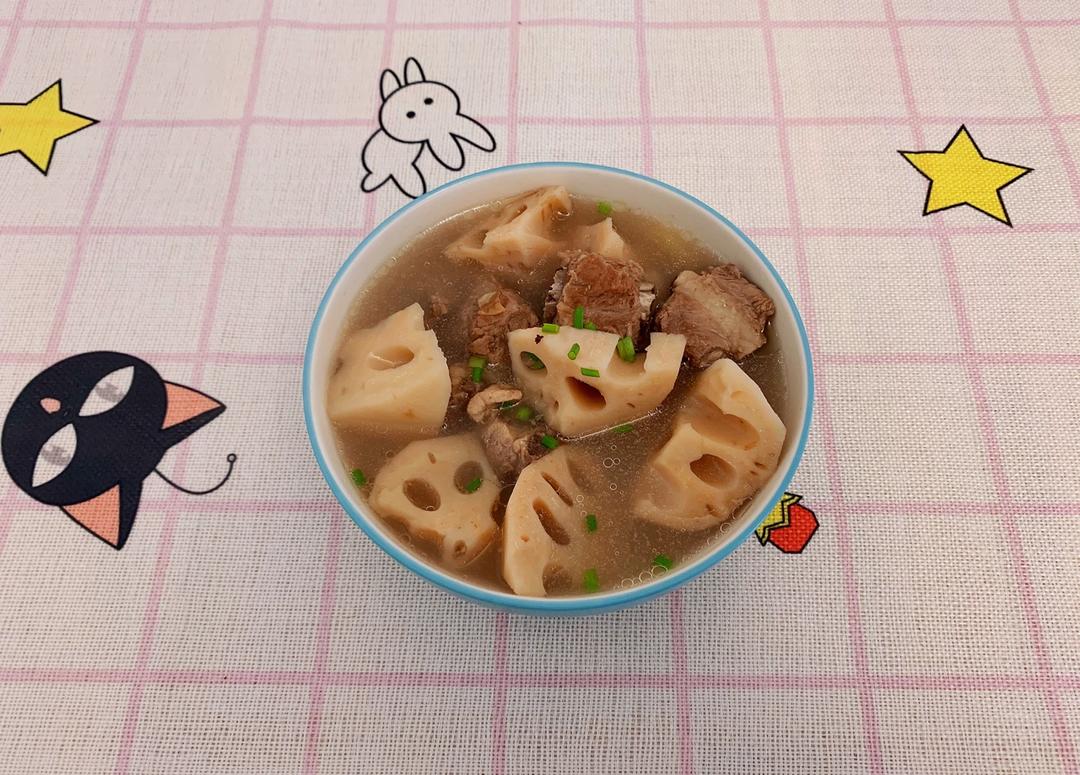 莲藕排骨汤
