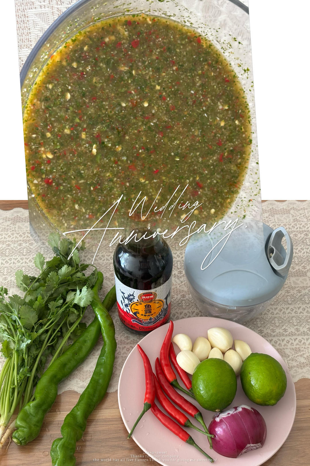 泰式酸辣汁，吹爆这个泰式万能蘸酱，不开玩笑简直蘸鞋底都好吃！