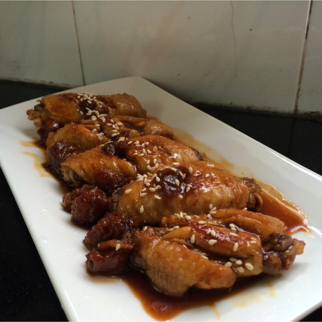 话梅鸡中翅的做法