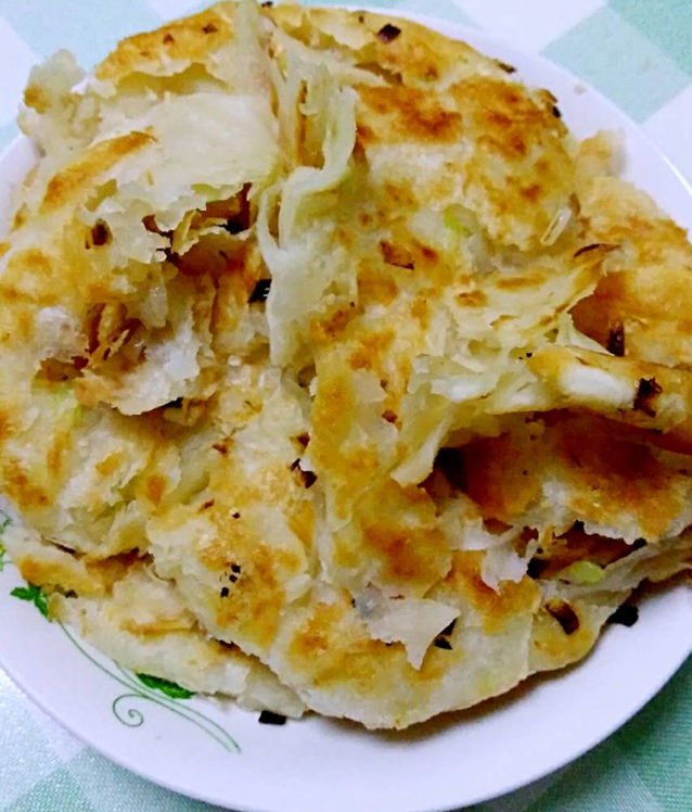 葱花油饼 Spring Onion Pancake