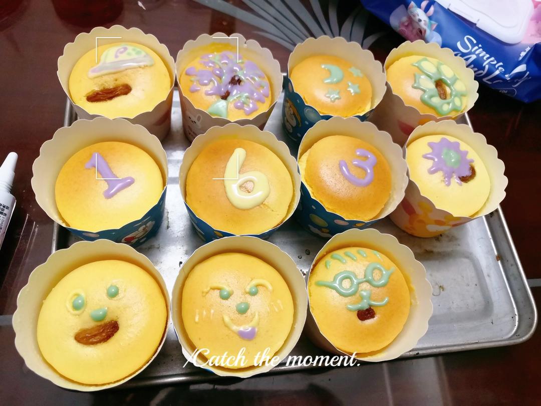 纸杯蛋糕--不开裂、不塌陷