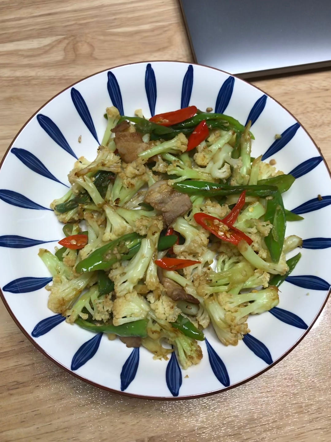 干煸菜花（花菜炒肉）