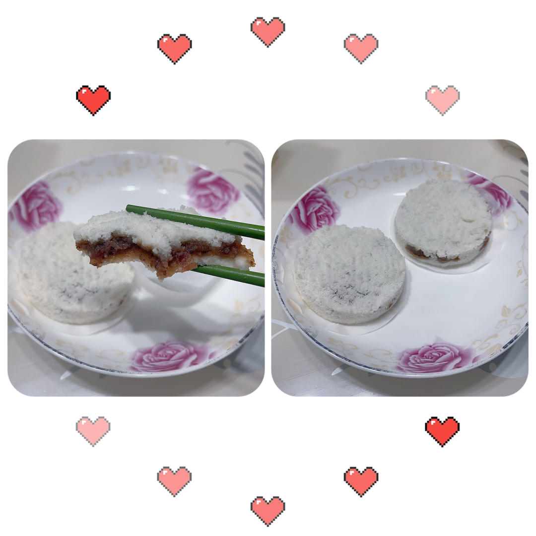 香甜松软！软糯可口！崇明印糕家庭版 简化版松糕樱糕状元糕枣泥松糕桂花糕红糖糕