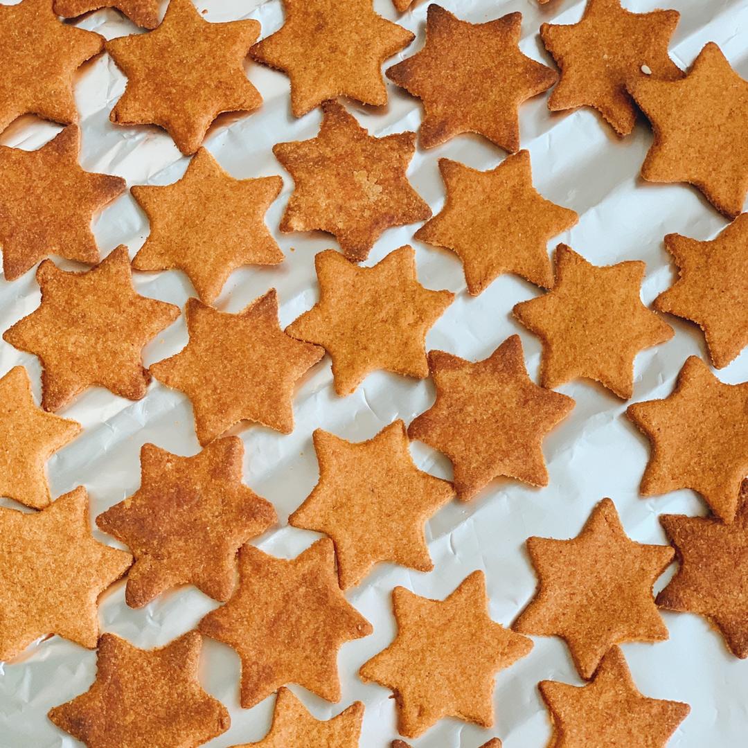 咸香泡菜全麦苏打饼干低油【健康小食】