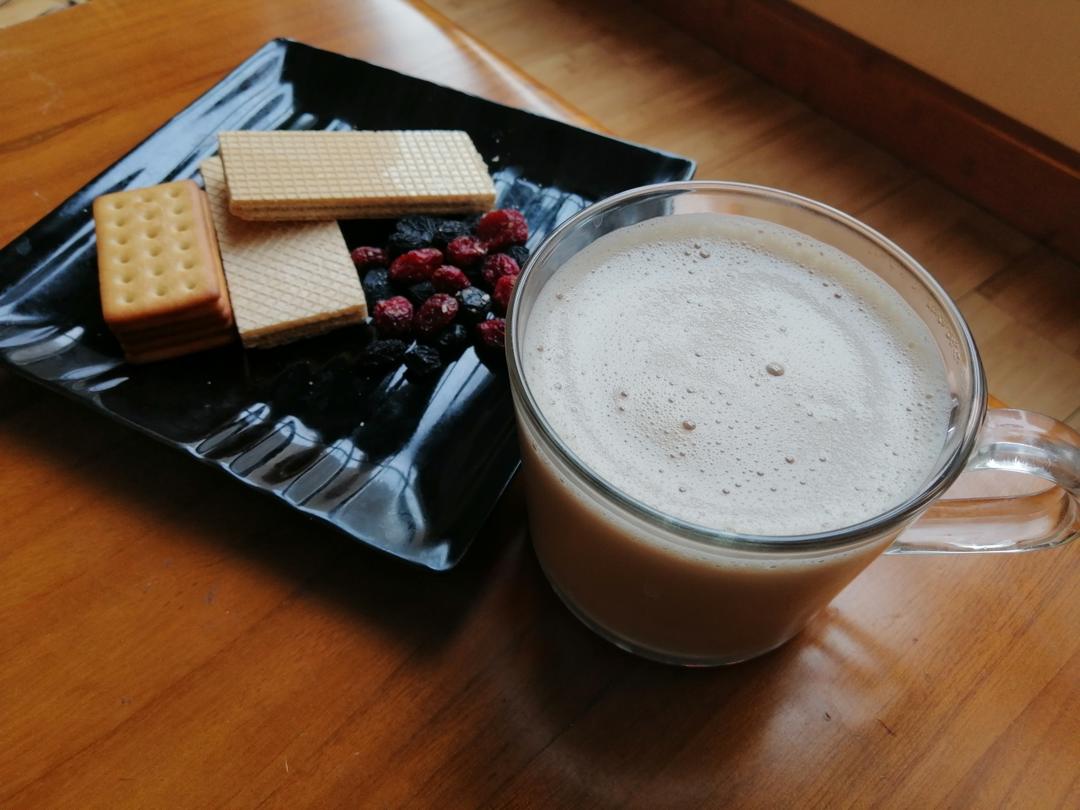 悠悠微醺淡淡咖啡香——原创自制焦糖玛奇朵，无需咖啡机