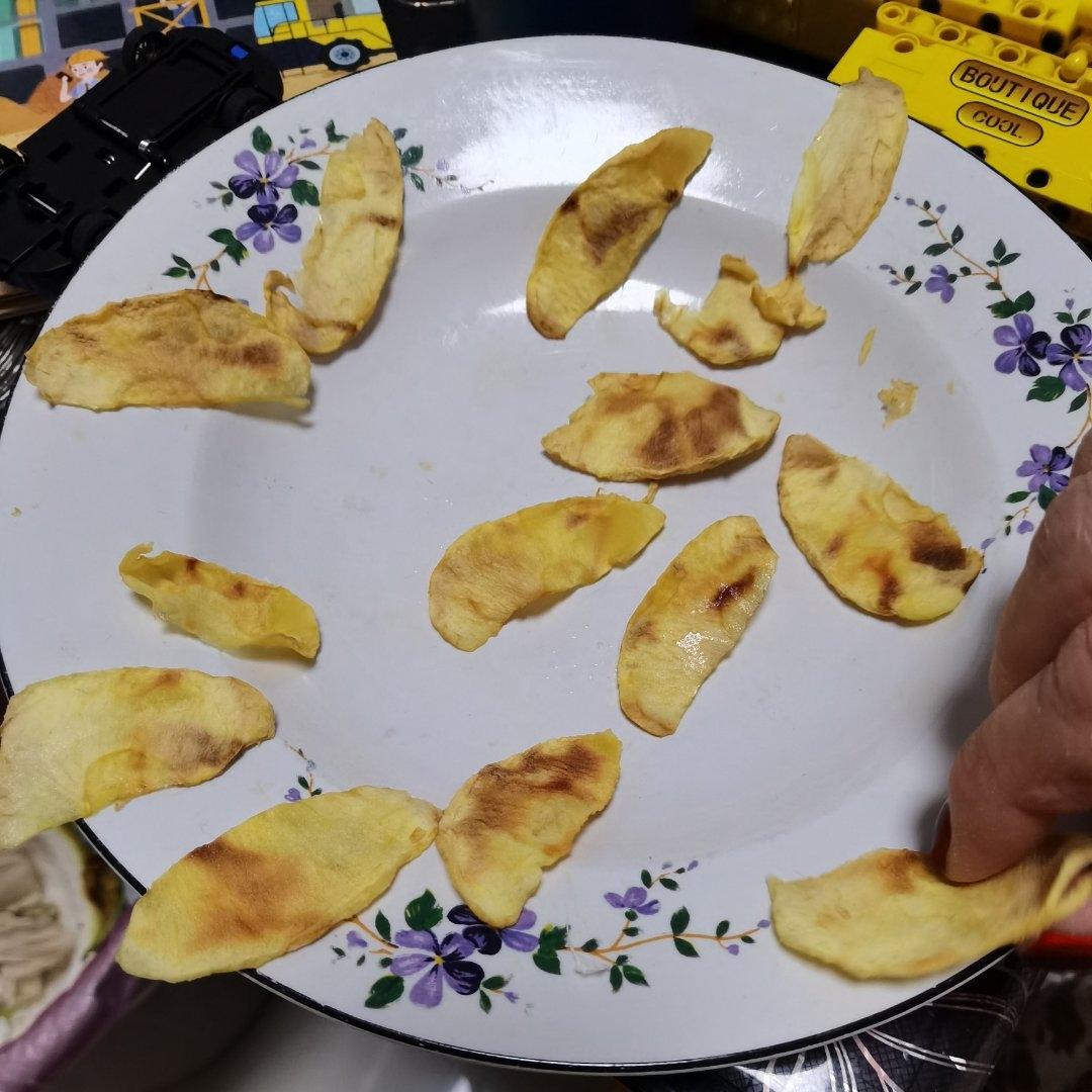 微波自制苹果干