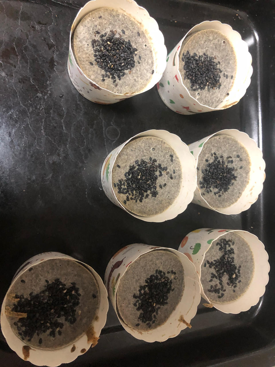 黑芝麻糯米糕，做法超简单