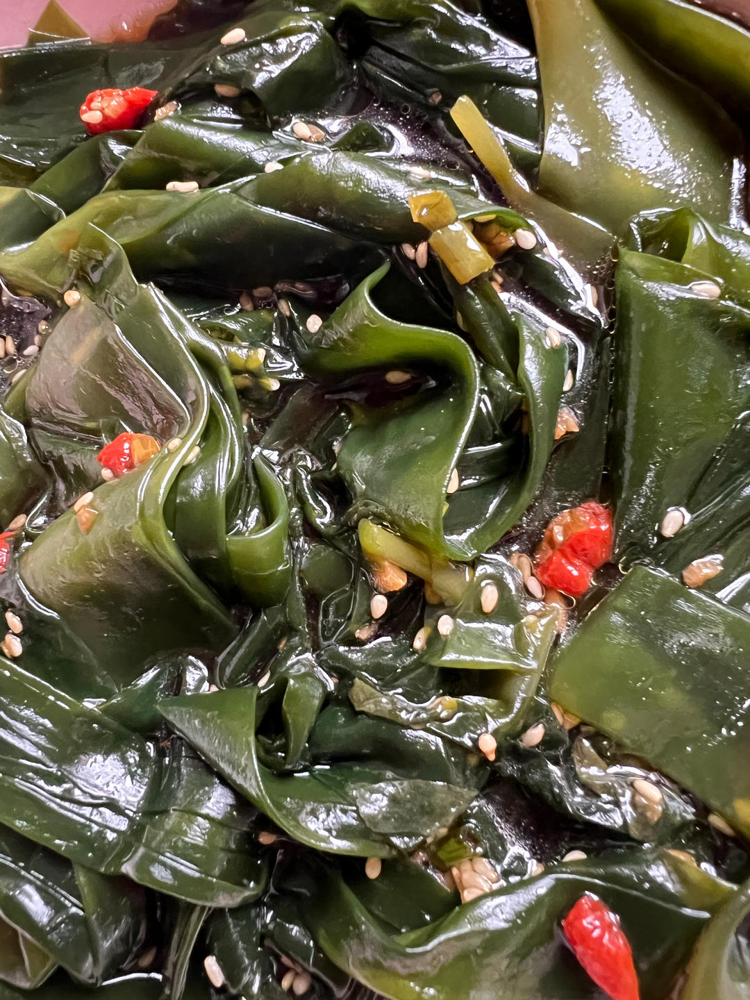 嫩脆的凉拌海带苗