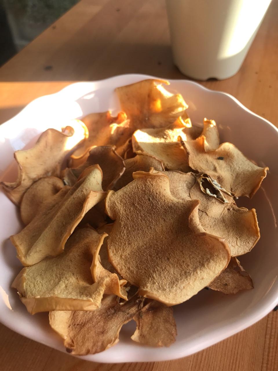 苹果的一百种吃法：苹果脆片