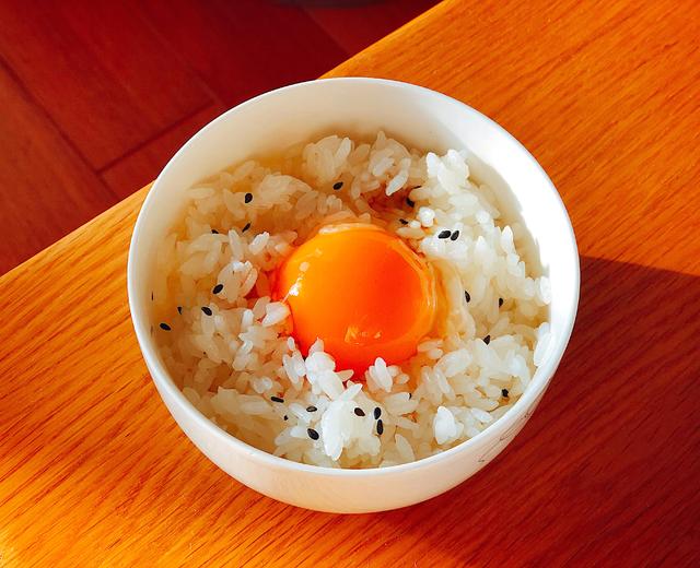 美味又健康的日式生鸡蛋拌饭（小美版）