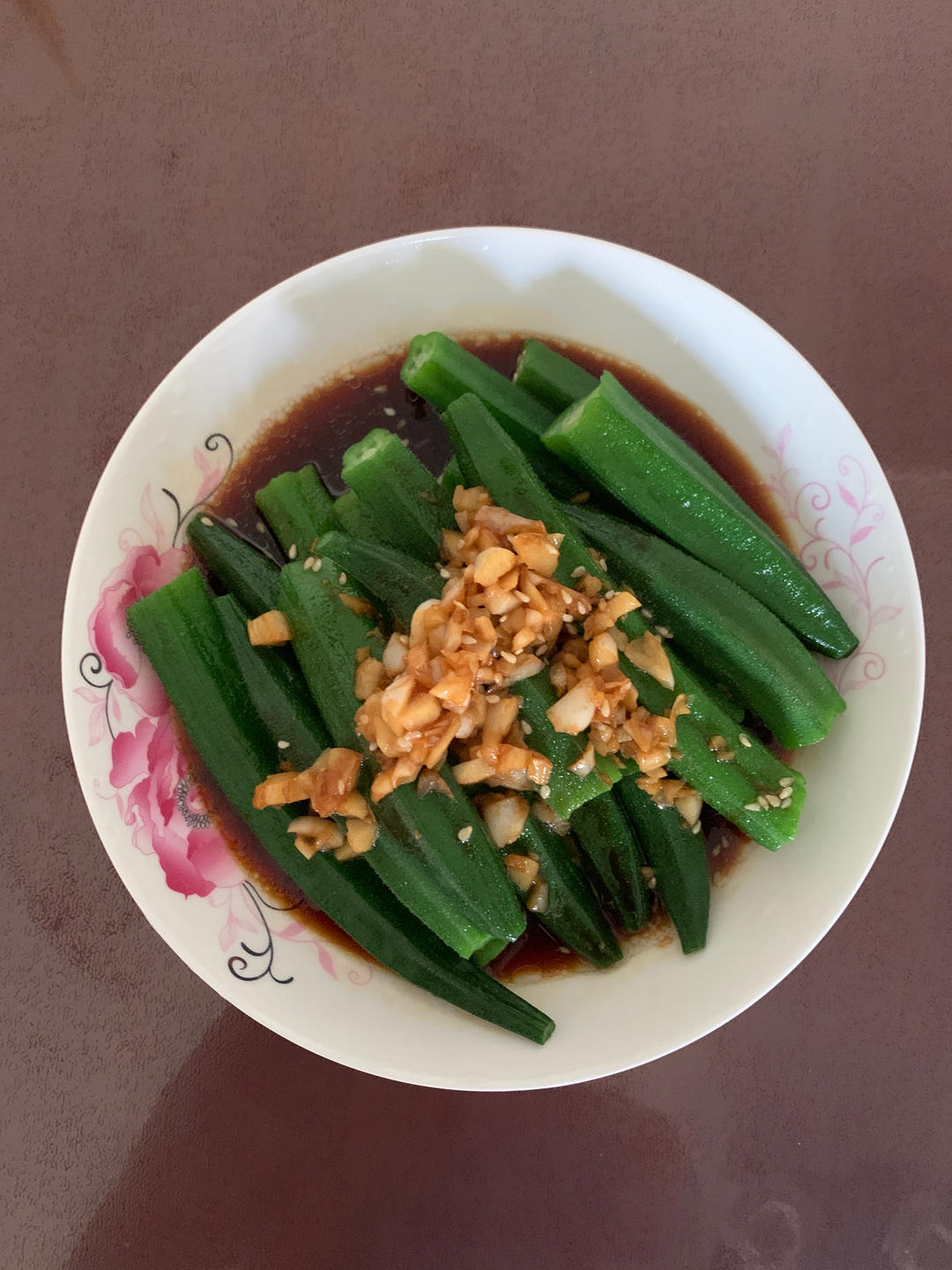 蒜蓉秋葵