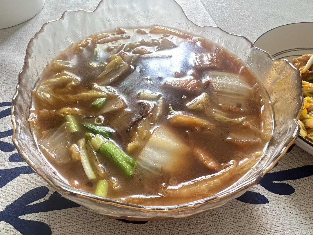 猪肉白菜炖粉条好吃到哭😭