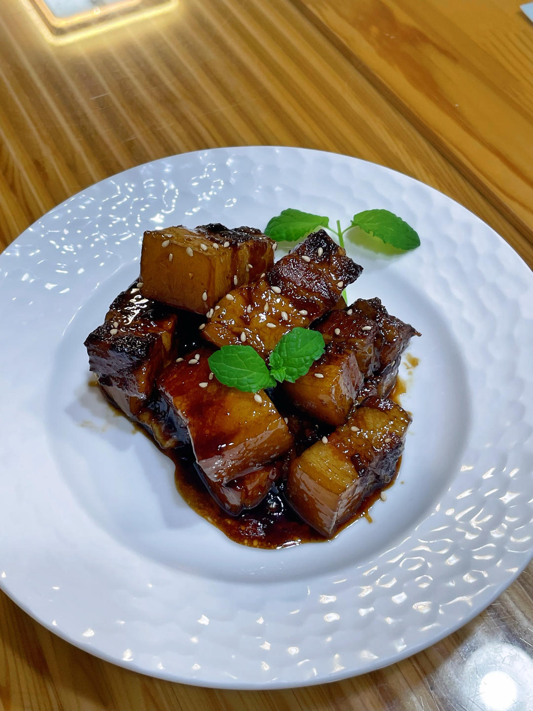 老醋焖肉的做法