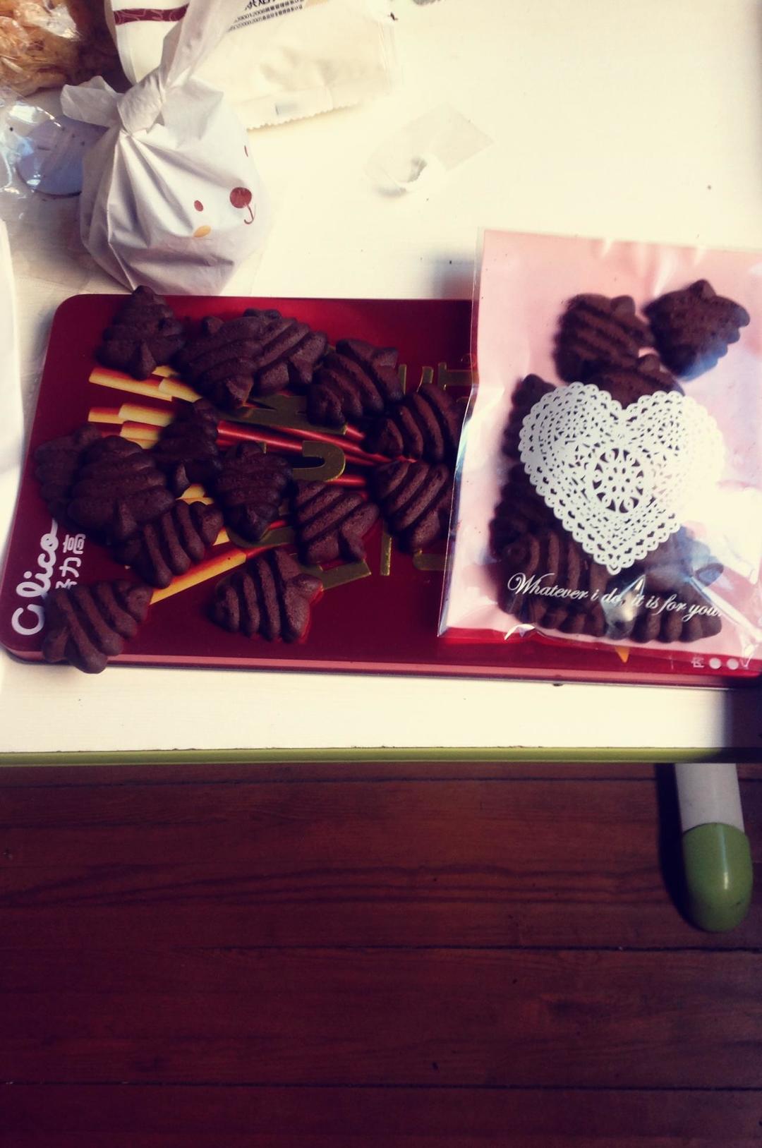 巧克力曲奇的做法