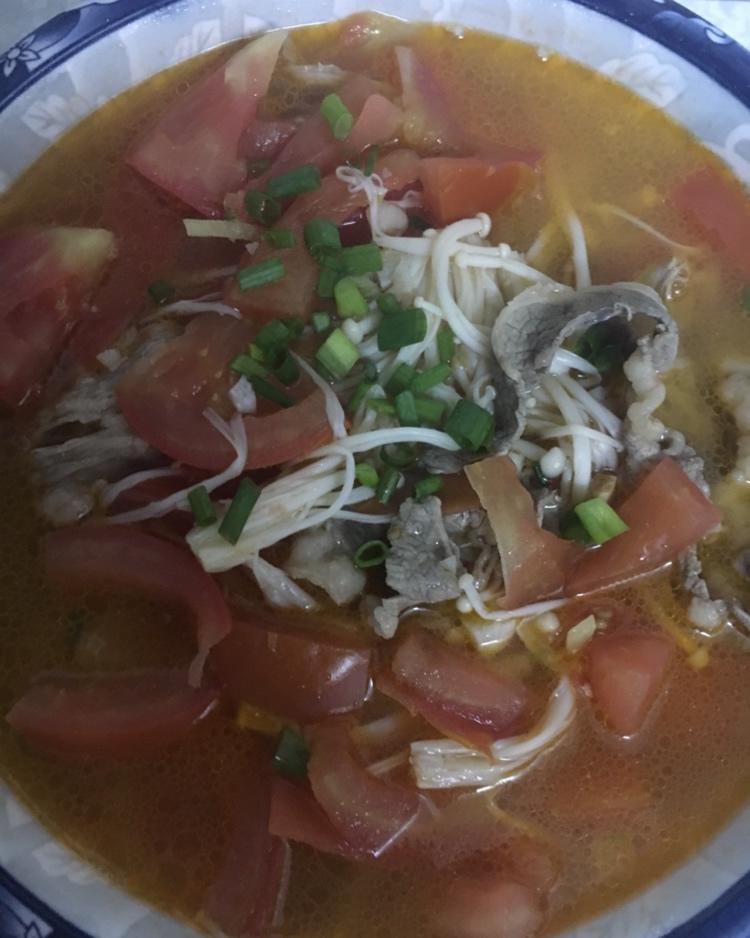 深夜食堂～番茄金针菇肥牛