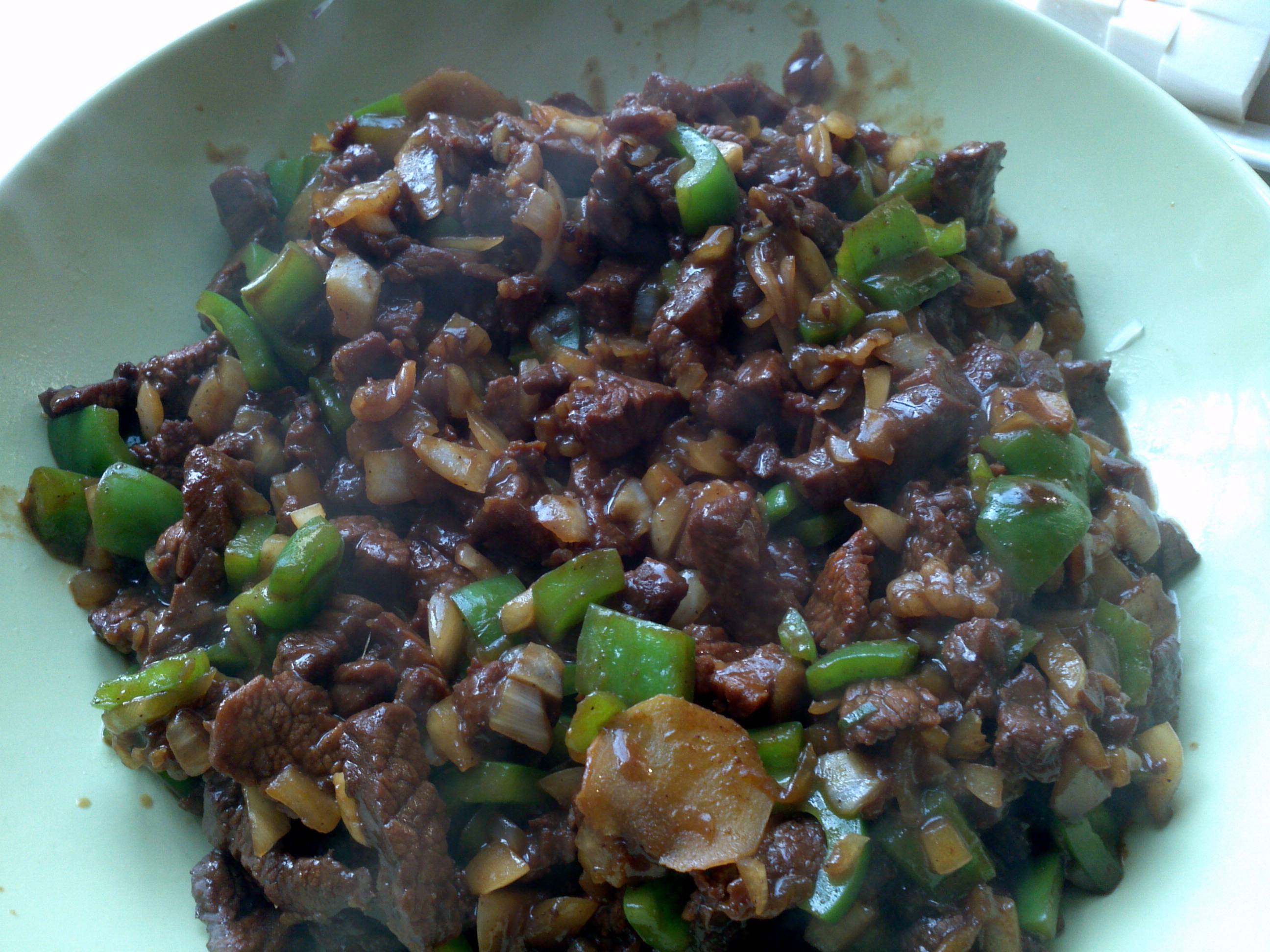 孜然牛肉粒