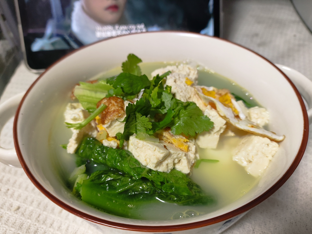 白菜豆腐汤~减脂汤的做法