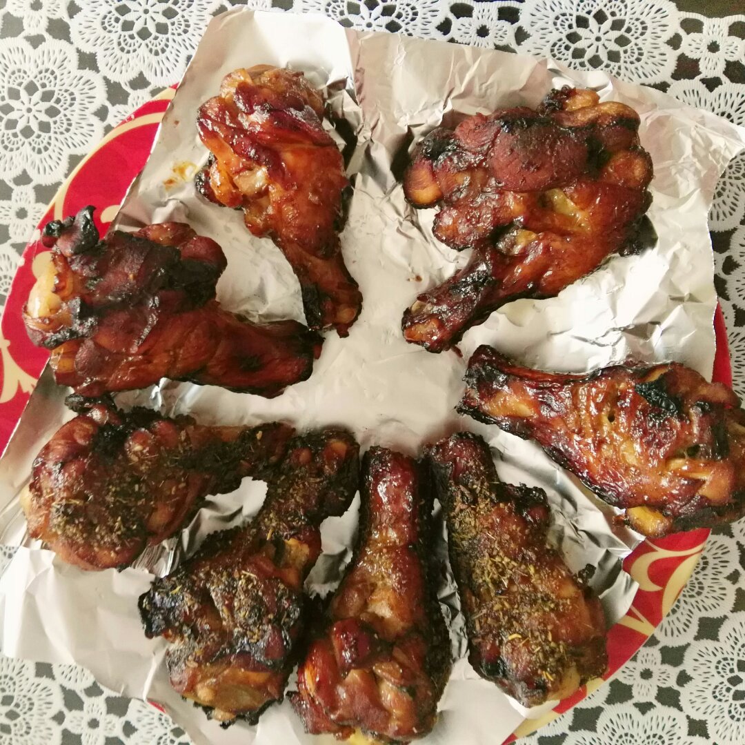 蜜汁烤鸡腿