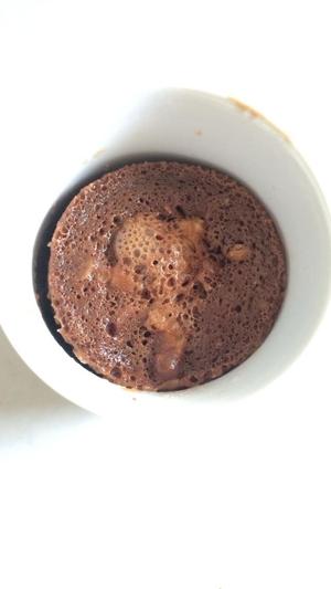 微波炉流浆巧克力杯子蛋糕 Chocolate Mug Cake的做法 步骤4