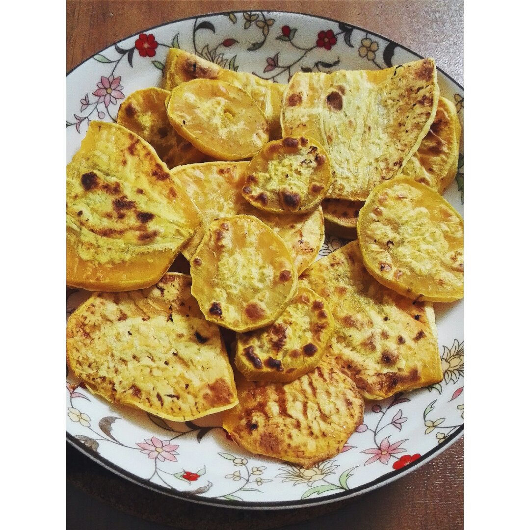 烤地瓜片（电饼铛版）