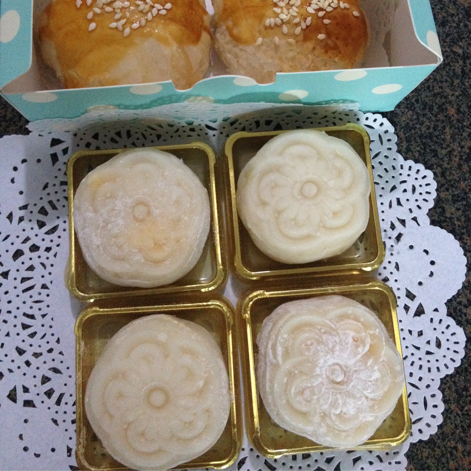 《Tinrry下午茶》冰皮月饼（奶黄馅）