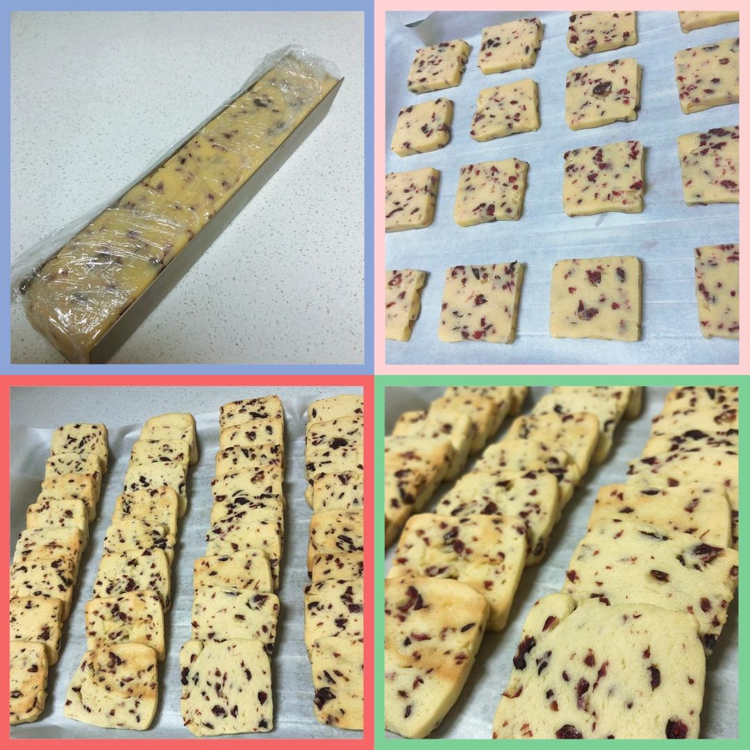 低糖少油版蔓越莓饼干