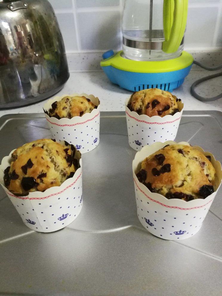 少女心的香蕉蔓越莓玛芬