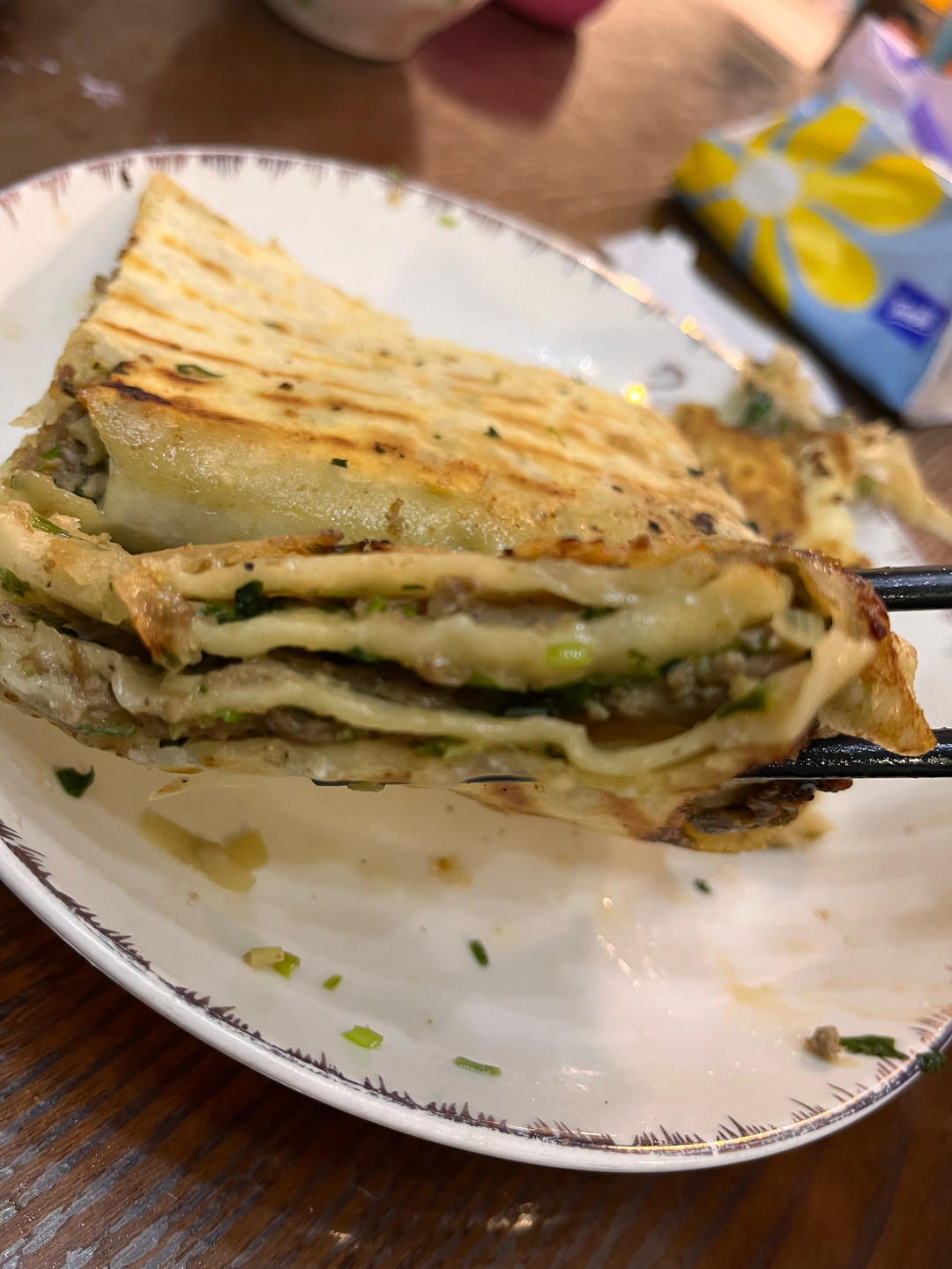 千层牛肉饼