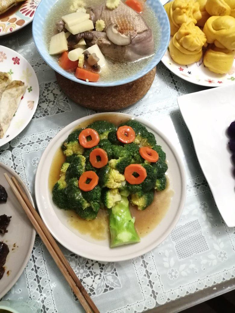 西蓝花之发财树