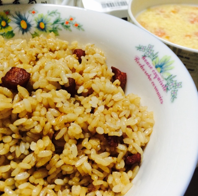 傻瓜版酱油炒饭