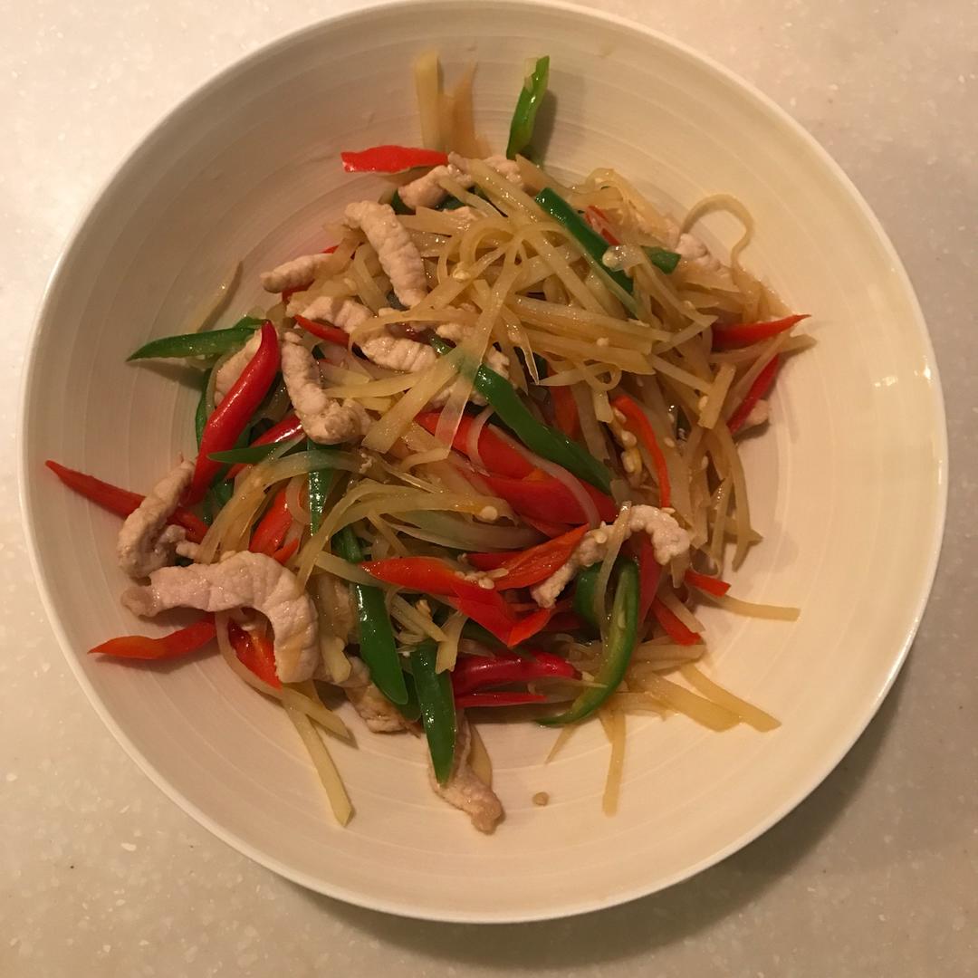 尖椒肉丝