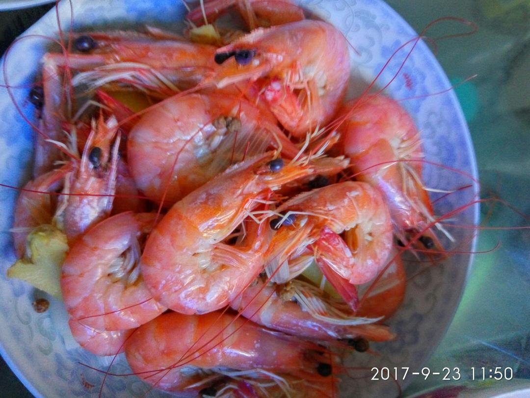 水煮大虾