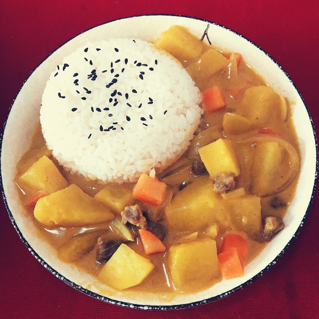 咖喱牛肉