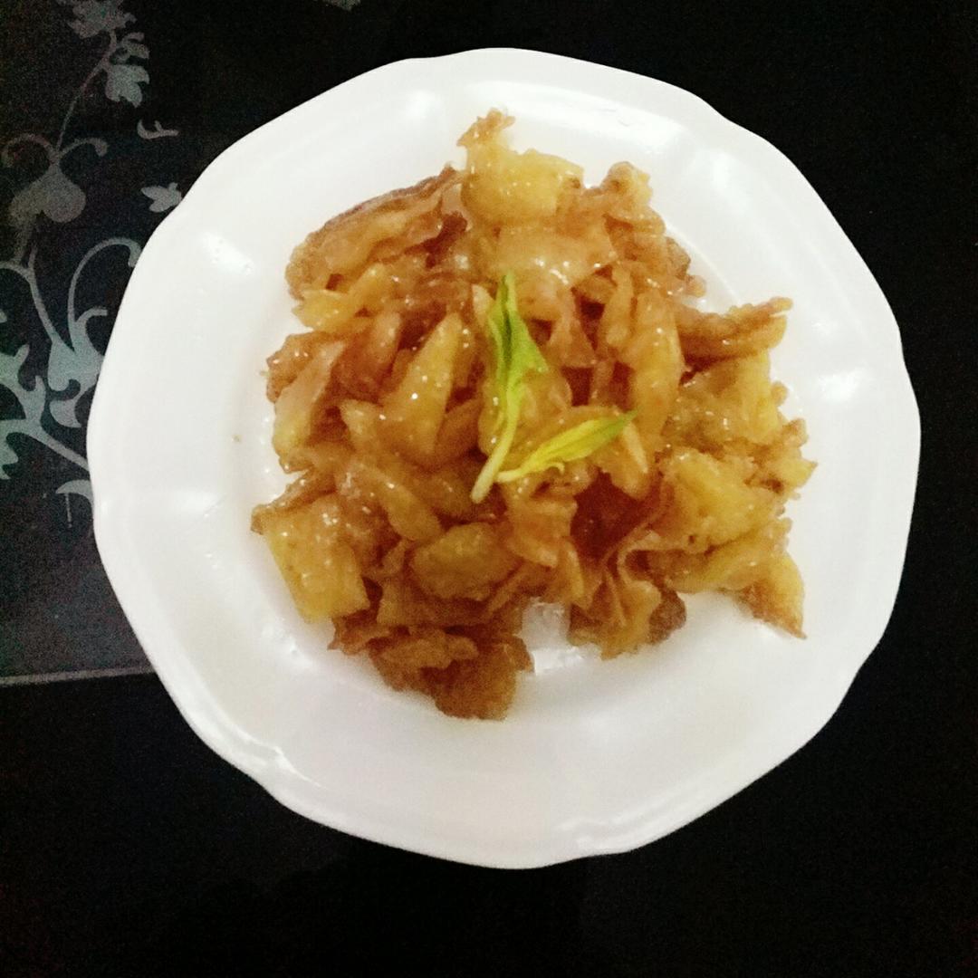 蕾漫庄园做的糖醋大饹馇