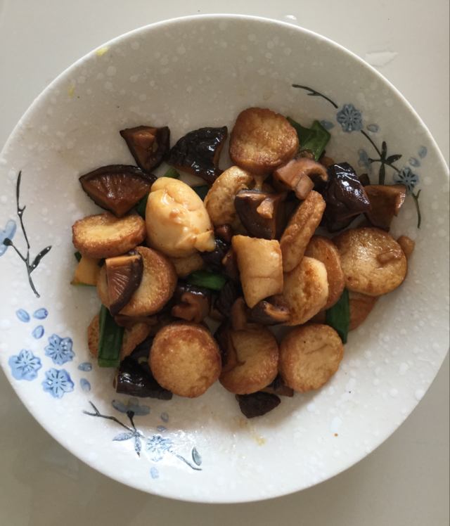 香菇鸡蛋豆腐