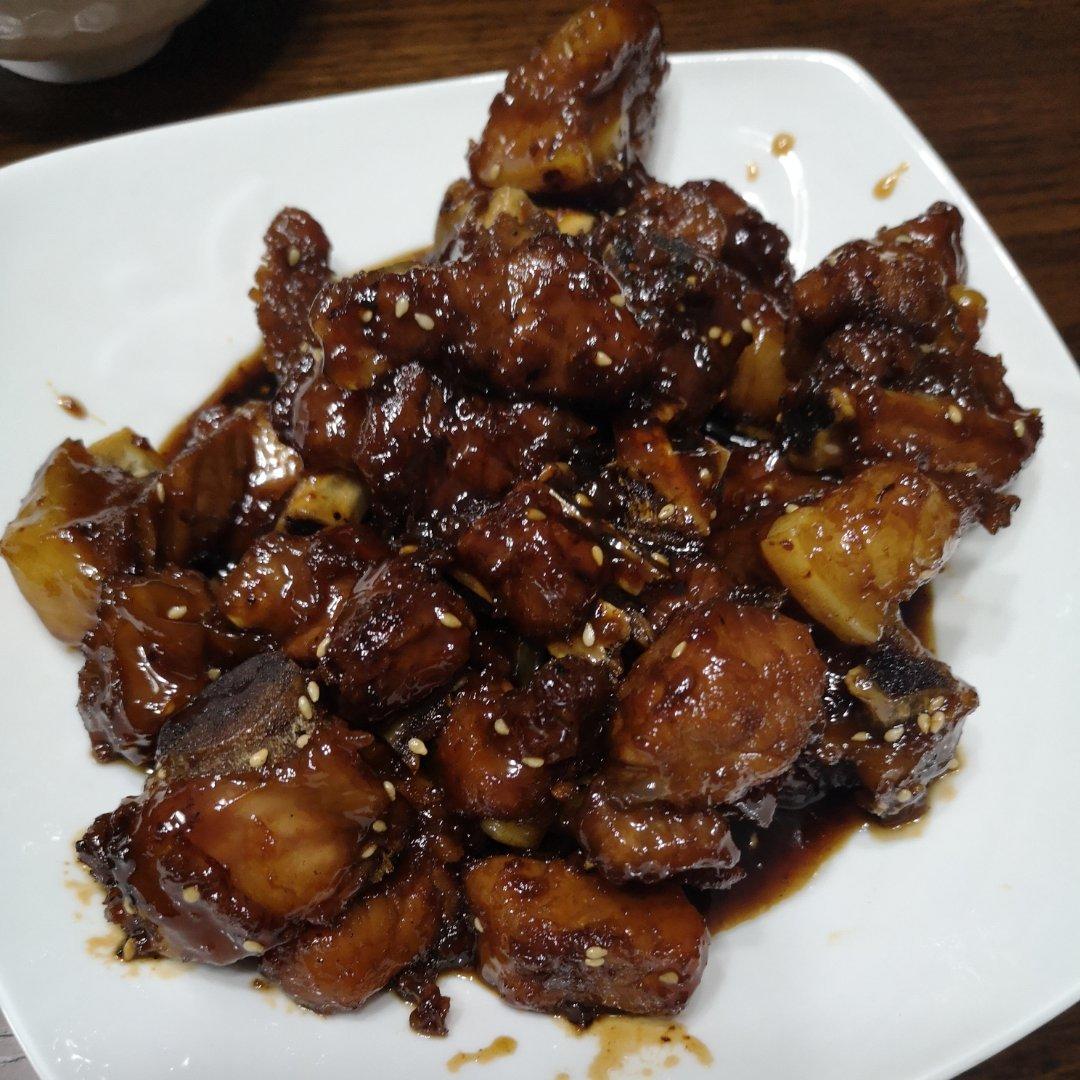 不炒糖色 超简单的糖醋排骨