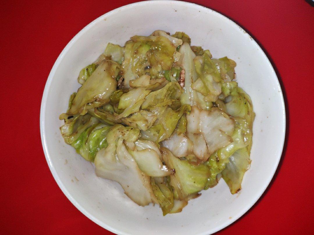 简易版爆炒甘蓝