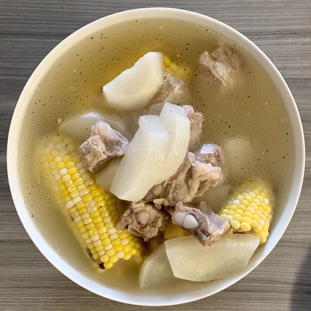 萝卜排骨汤