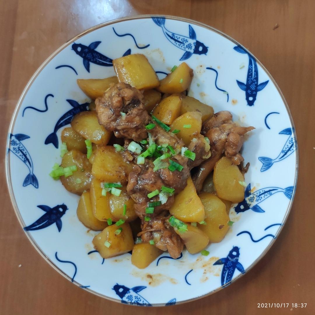 照烧土豆鸡翅根