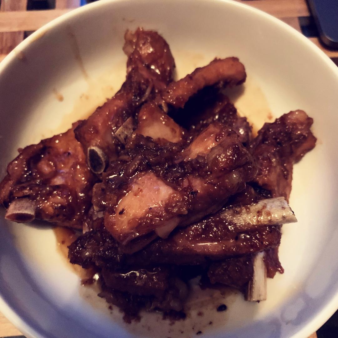 糖醋排骨/糖醋小排（不放油）（12345口诀做出正宗上海本帮）