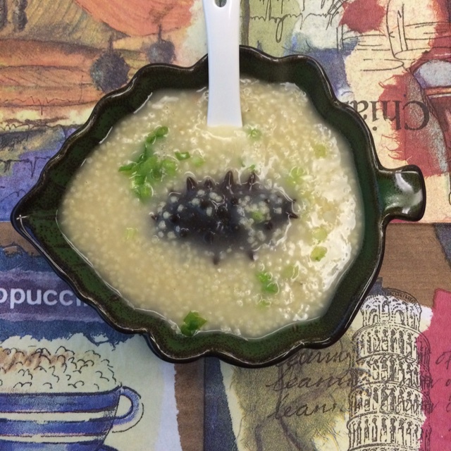小米海参粥