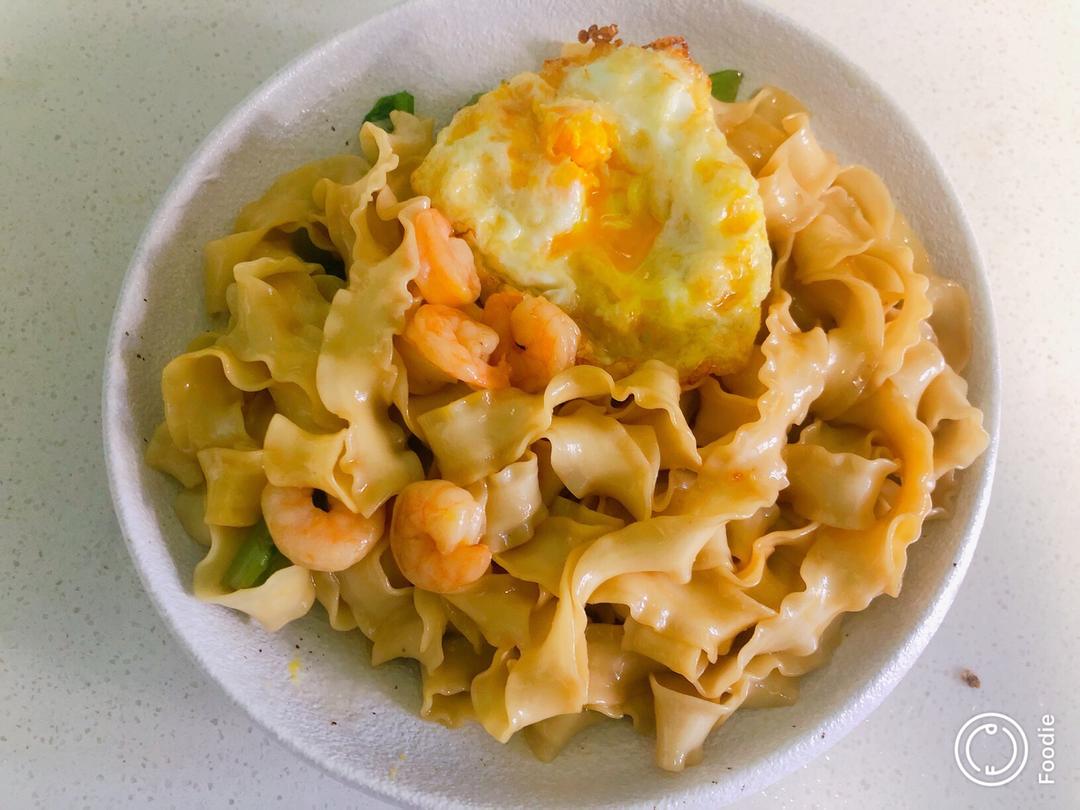 懒人都能做的没有葱的葱油拌面