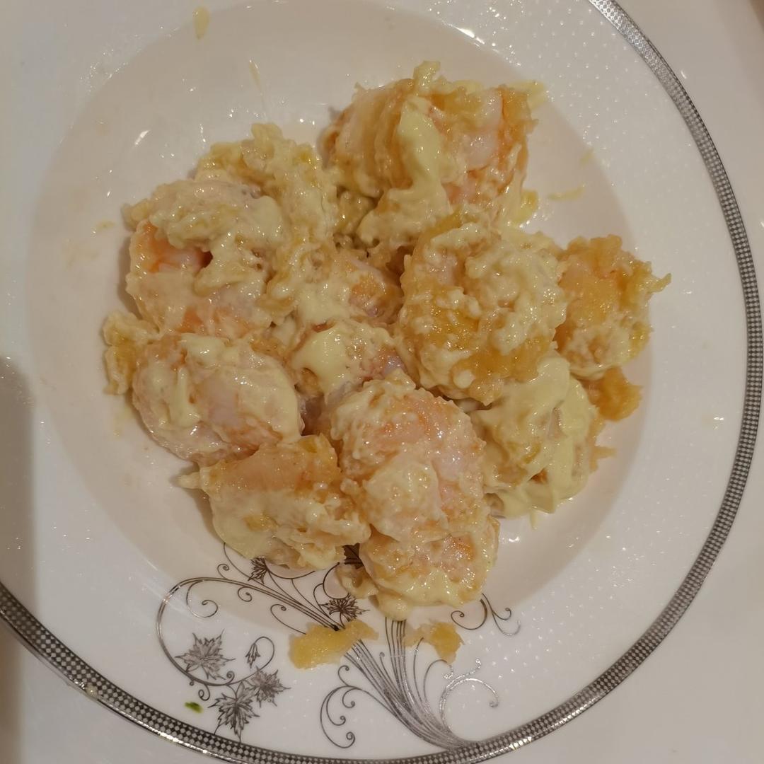 柏悦平替版芥末虾球