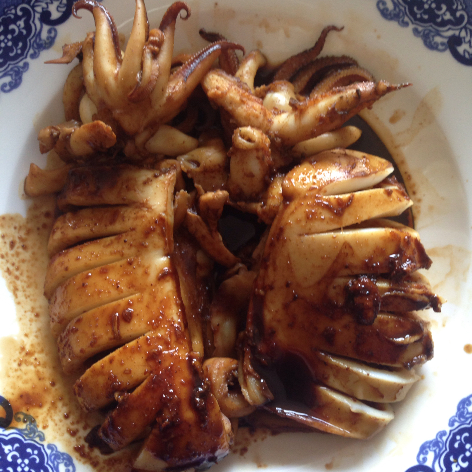 简版红烧墨鱼